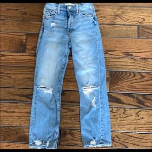 MOTHER DISTRESSED JEANS